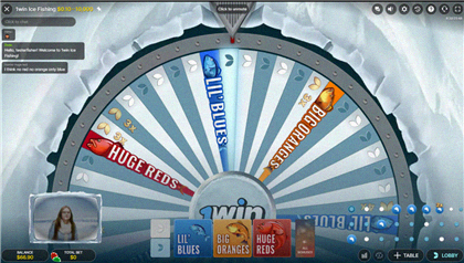 Ice Fishing gameplay - schermata principale