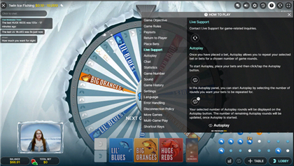 Ice Fishing - supporto live